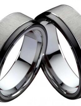 Partnerringe Wolframringe PW105 ohne Stein - Aholming