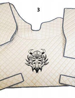 Handmade VOLVO FH5 FH4 13- Fußmatten Teppich komplett Set Logo Set7711 - Wuppertal