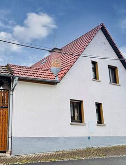 ***Gepflegtes Einfamilienhaus mit Garten, Scheune und Nebengebäuden in Bösleben*** - Bösleben-Wüllersleben