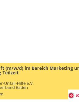 Aushilfskraft (m/w/d) im Bereich Marketing und Fundraising Teilzeit - Mannheim
