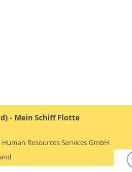 Koch (w/m/d) - Mein Schiff Flotte - Berlin Mitte