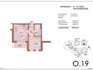 Wohnung O.19: Moderne 2-Zimmerwohnung mit Dachterrasse im barrierefreien Neubau Kleverhof in Much! - Much