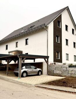 Energieeffizient, gemütlich, einladend - ein Zuhause zum Ankommen - 3-Zimmer-DG-Wohnung (KfW40) - Aletshausen