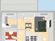 ZU VERMIETEN! Single-Wohnung (1-Zimmer) mit Balkon - Limbach-Oberfrohna