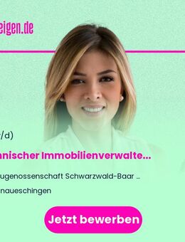 Technischer Immobilienverwalter (m/w/d) - Donaueschingen