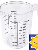 Messbecher mit Skala 1Ltr. Becher Neu liefert sofort Deutschlandweit in 88212