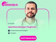 Operations Manager / Regionalleiter Gastronomie (m/w/d) - Stuttgart