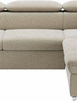 sit&more Ecksofa Valentine, L-Form, Sofa mit Armteil- & Kopfteilverstellung, optional mit Bettfunktion, Ottomane links oder rechts