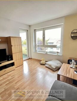 Perfekter Schnitt, niedrige Erbpacht - Gemütliche 3-Zimmer-Wohnung in ruhiger Lage mit Sonnenbalkon - Erding