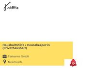 Haushaltshilfe / Housekeeper:in (Privathaushalt) - Meerbusch