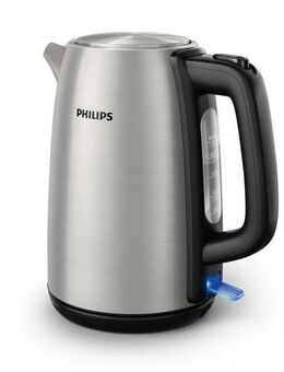 Philips Wasserkocher HD9351/90 Viva Collection, 1,7 l, 2200 W, mit extra großer Einfüllöffnung, Mikro-Sieb-Filter, aus Edelstahl