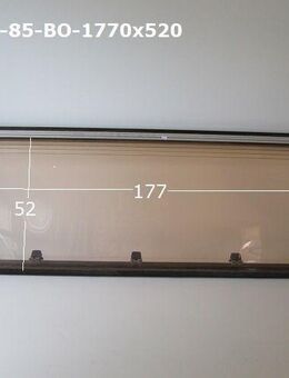 Hobby Wohnwagen Fenster ca 183 x 53 bzw 177 x 52 Bonoplex gebr. ( - Schotten Zentrum