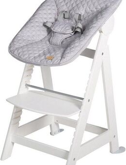 roba® Hochstuhl Treppenhochstuhl 2-in-1 Set Style, Born Up, mit Neugeborenen-Aufsatz