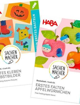 Haba Kreativset 2er Bastelsets Erstes Basteln Herbst