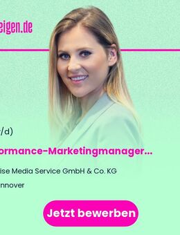 (Junior) Performance-Marketingmanager (m/w/d) - Hannover