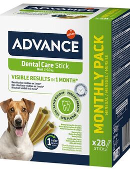 2 + 1 gratis! 3 x Advance Hundesnacks - Dental Mini Sticks 3 x 360 g