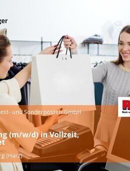 Filialleitung (m/w/d) in Vollzeit, unbefristet - Blankenburg (Harz)