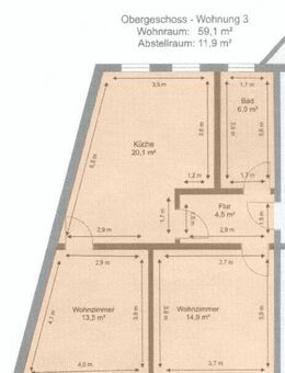 Das ist es: gepflegte 2- Zimmer Wohnung in ruhiger, zentraler Lage in Stadtroda - Stadtroda