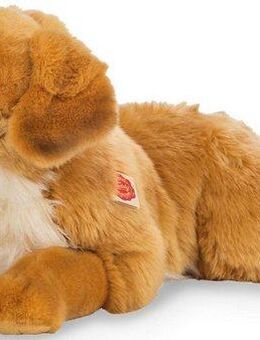 Teddy Hermann® Kuscheltier Herzekind, Golden Retriever bernstein, 60 cm, zum Teil aus recyceltem Material