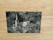 Ansichtskarte-Ak-809-Berrumerfehn-Kirche und Pfarrhaus. - Nörvenich