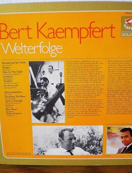 Bert Kaempfert-Welterfolge-Vinyl-LP,1964 - Linnich