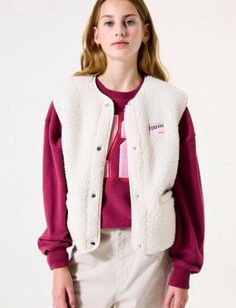 Garcia Strickweste mit Stickerei