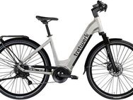 Tretwerk E-Bike Cityrad Amber, 8 Gang Shimano Acera M3020 SGS Schaltwerk, Kettenschaltung, Mittelmotor, 550 Wh, E Bike Damen 28" Elektrofahrrad 155 - 185cm Hollandrad