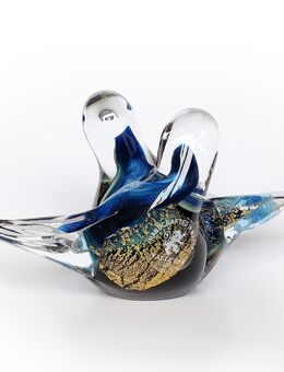 Original Malta/Valletta-Glass Vogelpaar Vögel Handarbeit mit Signatur Topzustand - Hamburg Hamburg-Nord