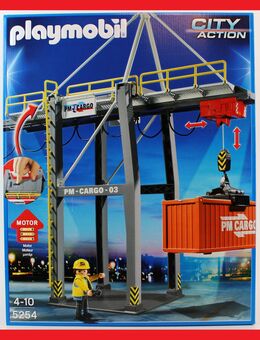 Neu Playmobil 5254 Elektrisches Verladeterminal Container Kran für Hafen und Eisenbahn Cargo ungeöffnet OVP - Gaggenau