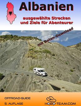 ALBANIEN Offroad-Guide 4x4 Reiseführer 84 DIN A4 Seiten 35 Touren - NEU - - Anzing