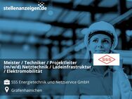Meister / Techniker / Projektleiter (m/w/d) Netztechnik / Ladeinfrastruktur / Elektromobilität - Gräfenhainichen