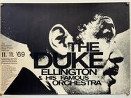 Duke Ellington original Konzert Plakat Frankfurt 1969 Kieser - Köln