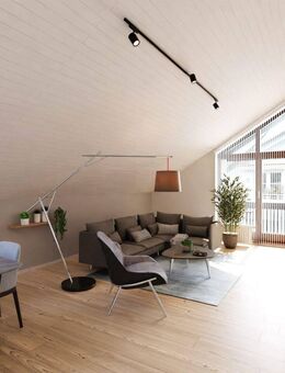 Einzigartige Dachgeschosswohnung mit hoher Nutzfläche, sonnigem West-Balkon und separatem Hobbyraum - München