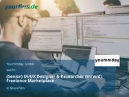 (Senior) UI/UX Designer & Researcher (m/w/d) Freelance Marketplace - München