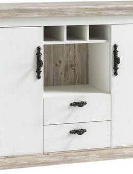 Home affaire Sideboard Florenz, im romantischen Landhaus-Look, Breite 168 cm