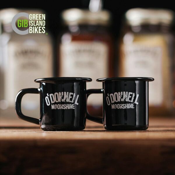 O'DONNELL MOONSHINE Emaille Tasse klein - Volkmarsen