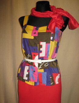 NEU * Sexy * Original VINTAGE * 50er Jahre * Rockabilly Style * Blusen * Corp * Top * Corsage "Yarell" Gr. 34, 36- 38/ XS- S * bunt * - Riedlingen
