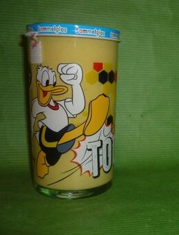 Bautzner KinderSenf Donald Duck Fussball Sammelglas Tooooor - Görlitz Zentrum