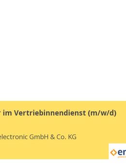 Mitarbeiter im Vertriebinnendienst (m/w/d) - Dorfen