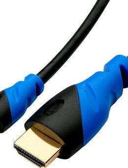CSL HDMI Kabel, 3-fach geschirmt, verschiedene Längen Audio- & Video-Kabel, HDMI, (300 cm)