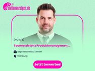 Teamassistenz Produktmanagement (m/w/d) - Hamburg