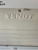 Fendt Gaskastendeckel ca 106 x 70 gebraucht (zB 535 BJ 88) - Bugfrontdeckel / Bugklappe / Gasklappe / Flaschenkastendeckel / Flaschenkastenabdeckung in 63679