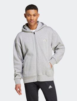 adidas Sportswear Kapuzensweatshirt M A SZN FL FZ Kapuzenjacke mit Reißverschluss
