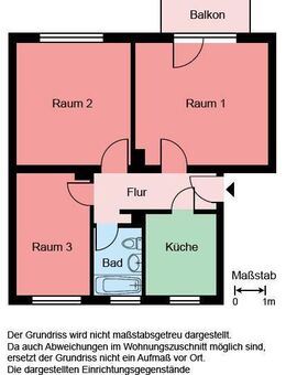 Bald mit Laminat und tapeziert - 3-Zimmer-Wohnung in Castrop-Rauxel Merklinde - Castrop-Rauxel