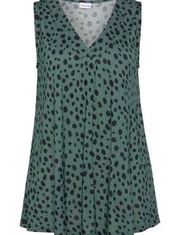 LASCANA Tanktop mit Alloverprint, Sommertop, ärmellos