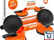 Gakago 2er Set Saugheber Ergonomische & rutschfeste Sauggriffe 120kg tragfähig Vakuumheber Glasträger - Birkenfeld (Baden-Württemberg)