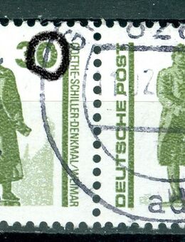 DDR gest. Nr. 3345 Plattenfehler „0“ der Wertziffer 30 oben rechts eingekerbt. - Porta Westfalica Zentrum