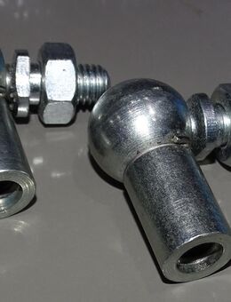 Winkelgelenk M10 x M10 Kugelgelenk DIN 71802 CS RH Stahl  verzinkt - Spraitbach