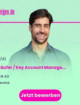 Verkäufer / Key Account Manager (m/w/d) im Lebensmittelhandel (Vollzeit) - Seevetal