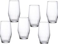 Ritzenhoff & Breker Longdrinkglas Salsa, Glas, robust und kristallklar, 6-teilig